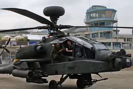 Mới nhận, trực thăng Apache Đài Loan đã gặp lỗi