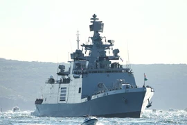 Mục kích “bữa tiệc” tàu chiến, pháo hoa ở Australia