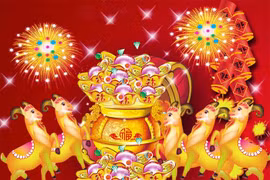 Rực rỡ thiệp chúc Tết Nguyên đán 2015 (1)