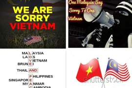 Cộng đồng mạng Malaysia đăng ảnh xin lỗi CĐV VN
