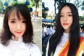 Những nữ sinh xinh đẹp hút hồn nhất mùa khai giảng 2017