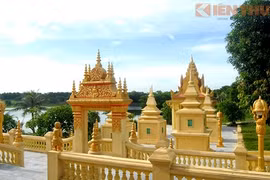 Lộng lẫy kiến trúc Chăm và Khmer giữa Hà Nội