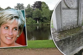 Bức ảnh gây sốc về mộ của Công nương Diana