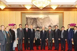 Tổng Bí thư tiếp đoàn ĐB Hội Hữu nghị Đối ngoại Nhân dân TQ