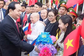 Hình ảnh ngày đầu chuyến thăm Liên bang Nga của Chủ tịch nước