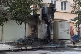 EVN Hà Nội lên tiếng về vụ nổ trạm biến áp ở Hà Đông