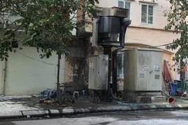 EVN Hà Nội lên tiếng về vụ nổ trạm biến áp ở Hà Đông