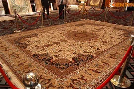 Xem thảm Ba Tư triệu đô xuất hiện ở Hà Nội