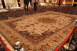 Xem thảm Ba Tư triệu đô xuất hiện ở Hà Nội