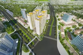 Soi tòa nhà City Gate Towers bị tố “băm” nát mặt đường