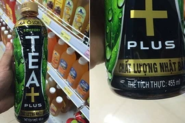 Trà Ô long Tea+ plus vỏ Nhật, lõi Trung Quốc thật đáng sợ!