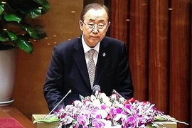 Tổng thư ký LHQ bất ngờ xuất hiện tại Quốc hội Việt Nam