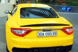 Maserati GranTurismo MC Stradale duy nhất ở VN “đeo” biển siêu đẹp