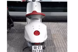 Xe Vespa đắt nhất Việt Nam gắn biển số siêu đẹp