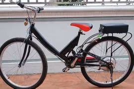 Chiêu biến xe đạp thường thành xe đạp điện ở VN