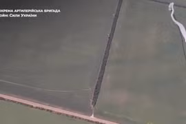 Video: Drone Ukraine bị bắn hạ bởi tên lửa Nga