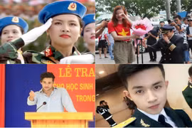 Bão mạng: Hot girl diễu binh 2/9; “trùm” hoa hậu cầu hôn