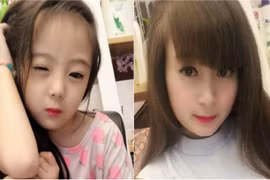 “Tiểu mỹ nhân” Hà thành xinh giống mẹ gây bão mạng Việt 