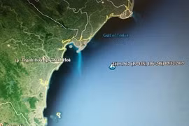 Điều trực thăng Mi-17 tìm nạn nhân tàu cá chìm ở Thanh Hóa