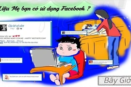 Tranh lột tả sự vô tâm của con nhân Ngày của mẹ