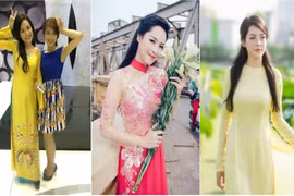 Hot girl thẩm mỹ Thanh Quỳnh kiều diễm với áo dài