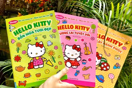 Bộ sách giúp độc giả nhí vừa học vừa chơi