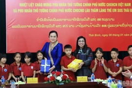 Phu nhân Thủ tướng Lào và Việt Nam thăm tỉnh Thái Bình