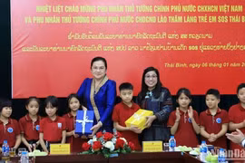 Phu nhân Thủ tướng Lào và Việt Nam thăm tỉnh Thái Bình