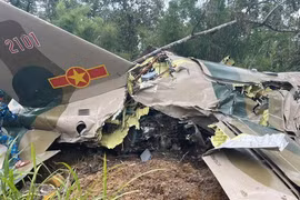 Máy bay Yak-130 được tìm thấy nhờ flycam chuyên dụng