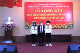 Hải Dương: Trao giải Cuộc thi sáng tạo thanh thiếu niên và nhi đồng tỉnh lần thứ 15