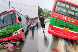 Kinh hãi cảnh tượng xe buýt hoá “hung thần xa lộ“