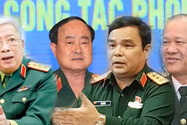Bốn Thượng tướng quân đội thôi giữ chức Thứ trưởng Bộ Quốc phòng
