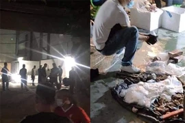 Thu giữ khoảng 600kg nghi ma túy ở Hà Nội