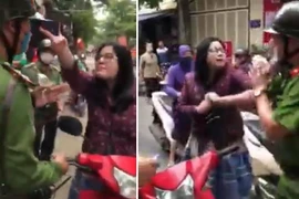 Người phụ nữ tự xưng là công an, cắn cảnh sát là ai?