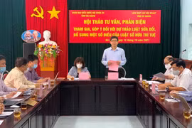 Hà Giang: Góp ý dự thảo Luật sửa đổi, bổ sung một số điều của Luật SHTT