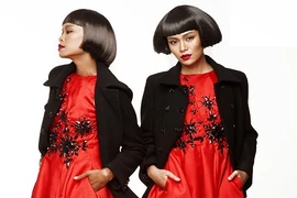 Mâu Thủy, Lâm Thu Hằng ấn tượng trong bộ ảnh sinh đôi