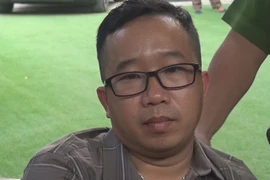 Đàm Phương Nam tại cơ quan công an 