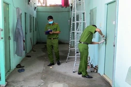 Công an khám nghiệm 1 vụ án trước đó.