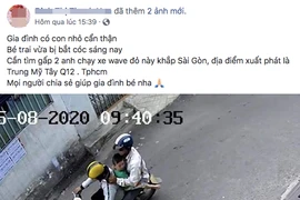 Cha giữ con vì mâu thuẫn, mẹ rao tin bị bắt cóc 