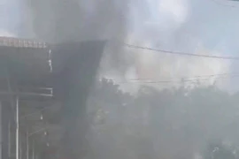 Hiện trường vụ việc.