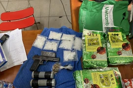 Tang vật thu giữ.