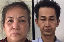 Bắt giam Nhân “Siêu Nhân” và Sen “Gái Vọng” trong băng nhóm dàn cảnh móc túi hành khách đi xe buýt ở Sài Gòn 