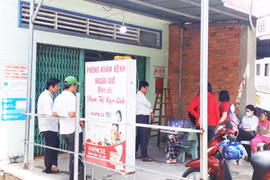 Hiện trường vụ việc.