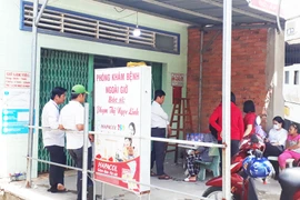 Hiện trường vụ việc.