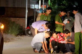 Công an khám nghiệm 1 vụ án trước đó.