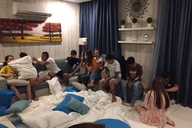 Nhóm “dân chơi” trốn dịch Covid-19 trong căn hộ khu du lịch Oceanami thác loạn ma tuý tạp thể
