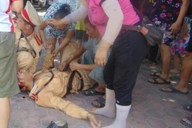 Một vụ chống người thi hành công vụ trước đó.