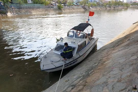 Lực lượng chức năng tại hiện trường