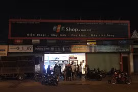 Nơi xảy ra vụ trộm.