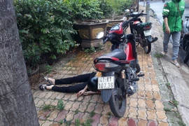 Hiện trường vụ việc.